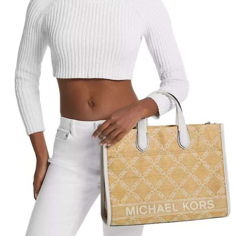 MICHAEL Michael Kors Gigi Logo Large Grab Tote